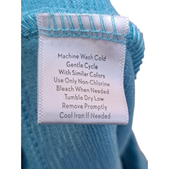 Nine West Active Lounge Set Womens Large Mint Green Textured 2PC Top & Bottom - Picture 8 of 14